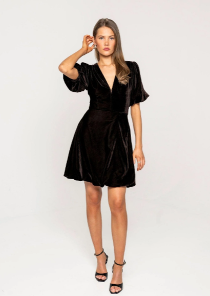 Blake Dress Velvet Toffee