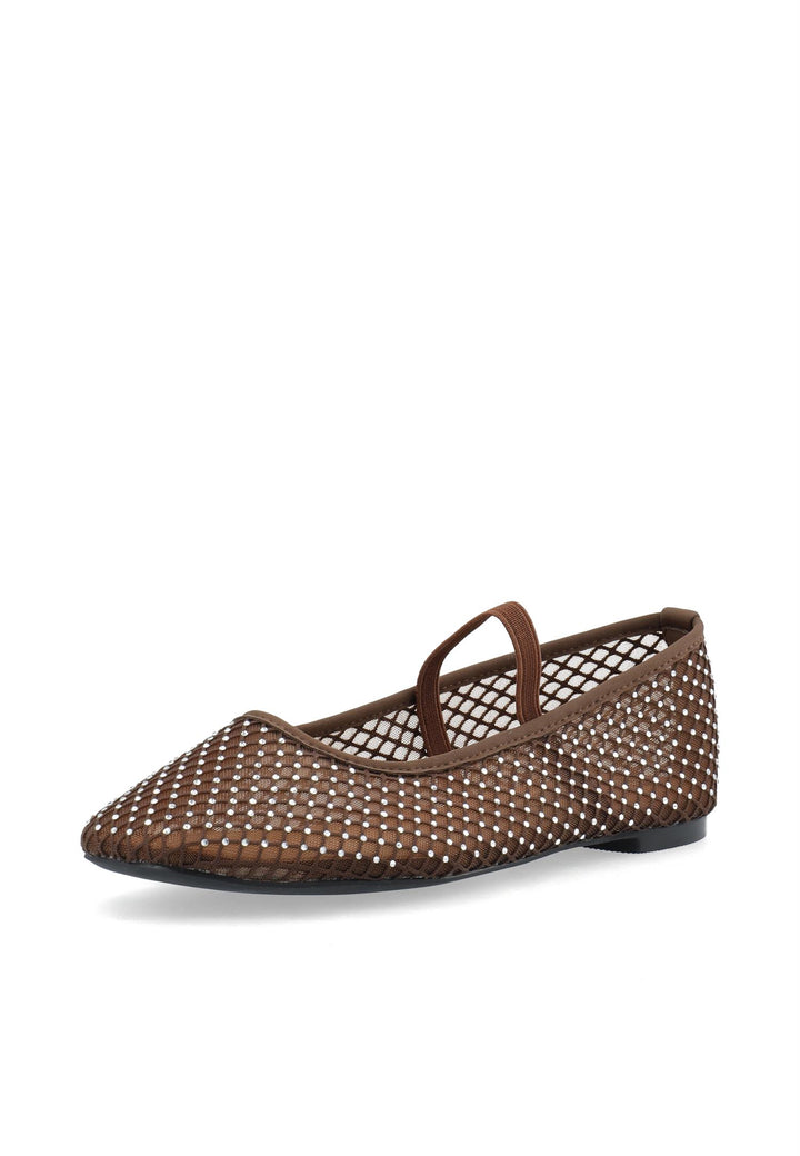 BIALILJA Mesh Ballerina Brown