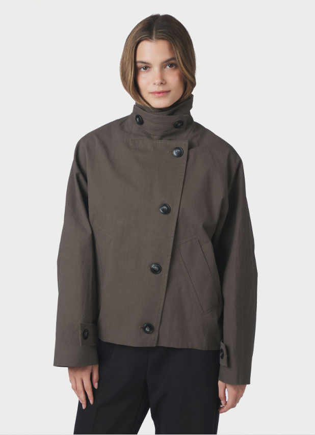 Fania Oversized Jacket Army