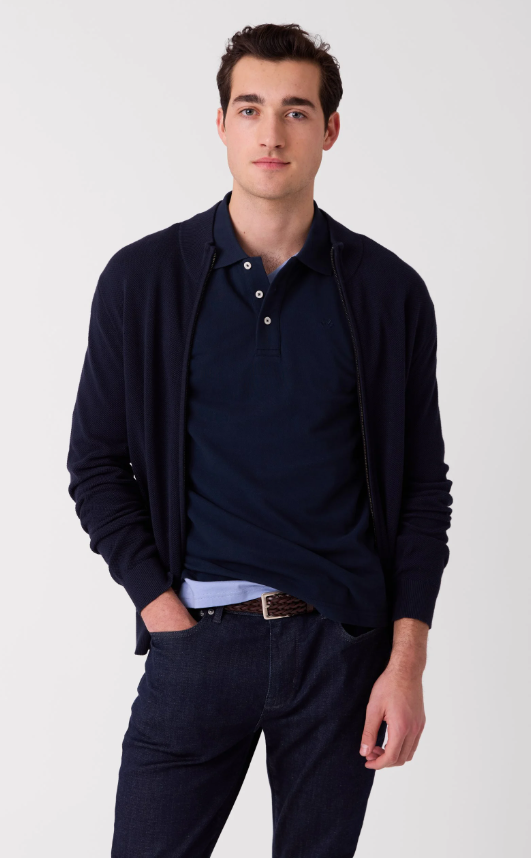 Terry Cardigan Sky Captain