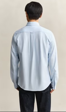 Reg Jersey Pique Stretch Shirt Capri Blue