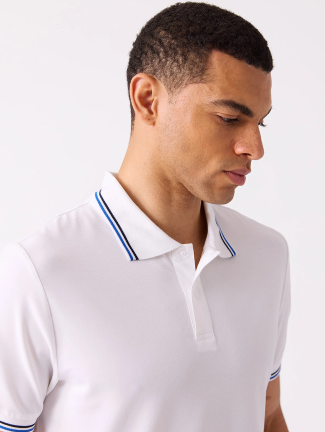 Monsoon Pique Bright White