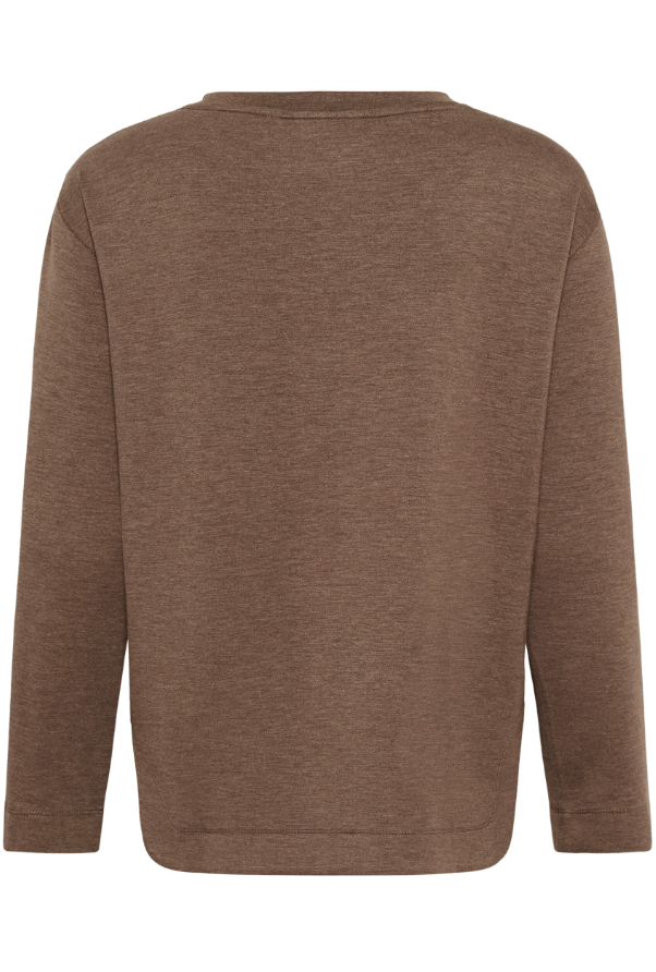 GincentIW Melange Crewneck Coffee Quartz Melange