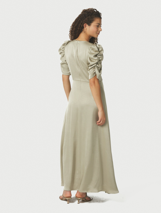 Benuti Solid Dress Light Green