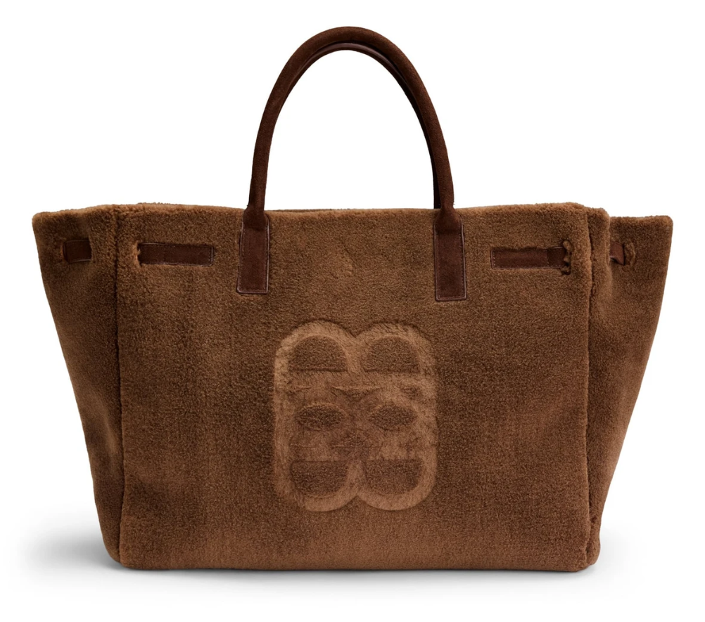 Lykke Shearling Bag Brown