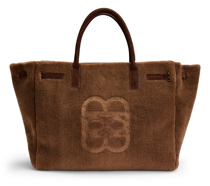 Lykke Shearling Bag Brown