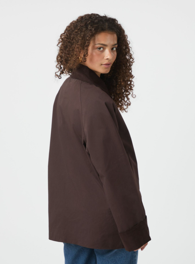 Anastacia Cord Jacket Brown