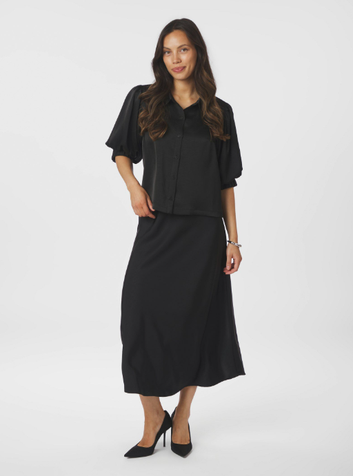 Etta Heavy Sateen Shirt