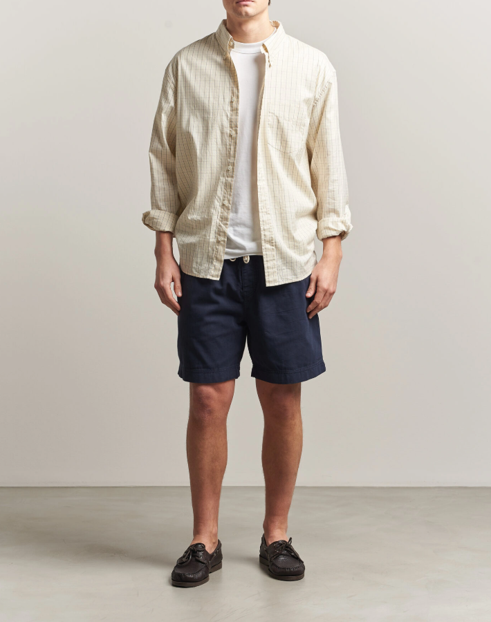 Reg Sunfaded DS Shorts Evening Blue