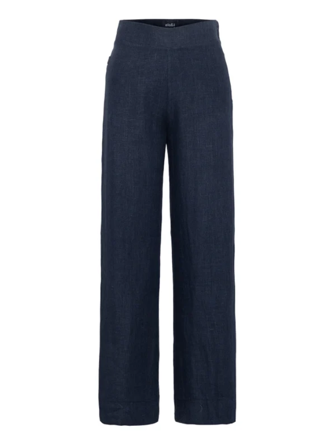 MOLLY LINEN PANTS NAVY