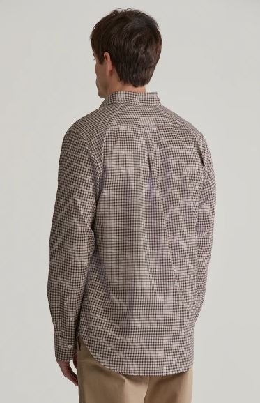 Reg Microcheck Flannel Shirt