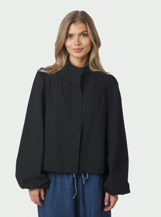 Tirsa Twill Jacket Black