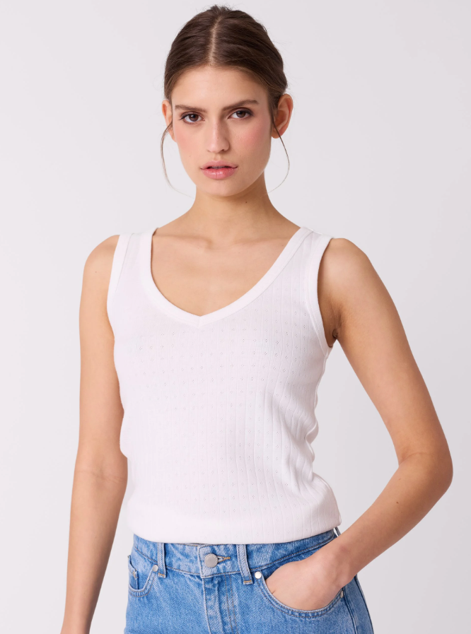 Vilma Singlet Bright White