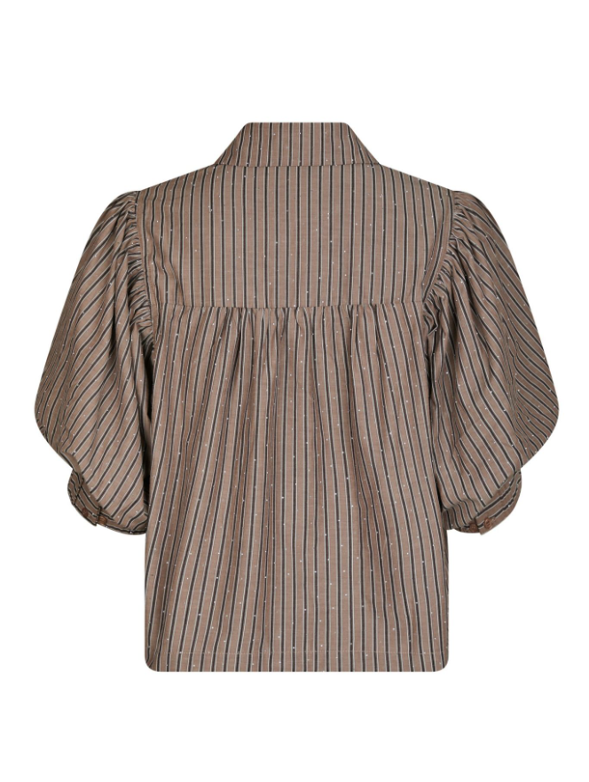 Etta Soft Stripe Stone Shirt