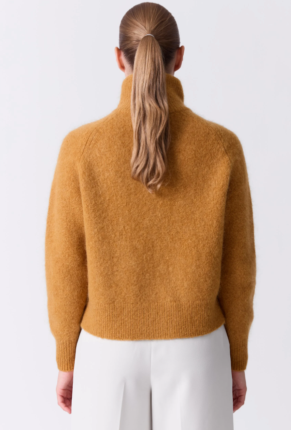 Carmela Cardigan Mustard Gold