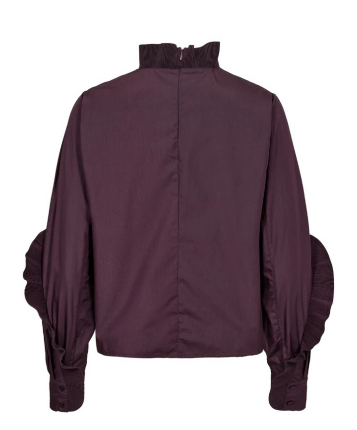 CMPleat Blouse Plum Perfect 19