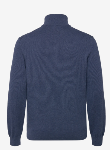 Casual Cotton Zip Cardigan
