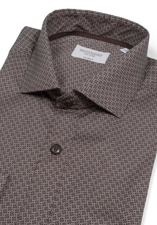 Leo Tailor Brown Pattern