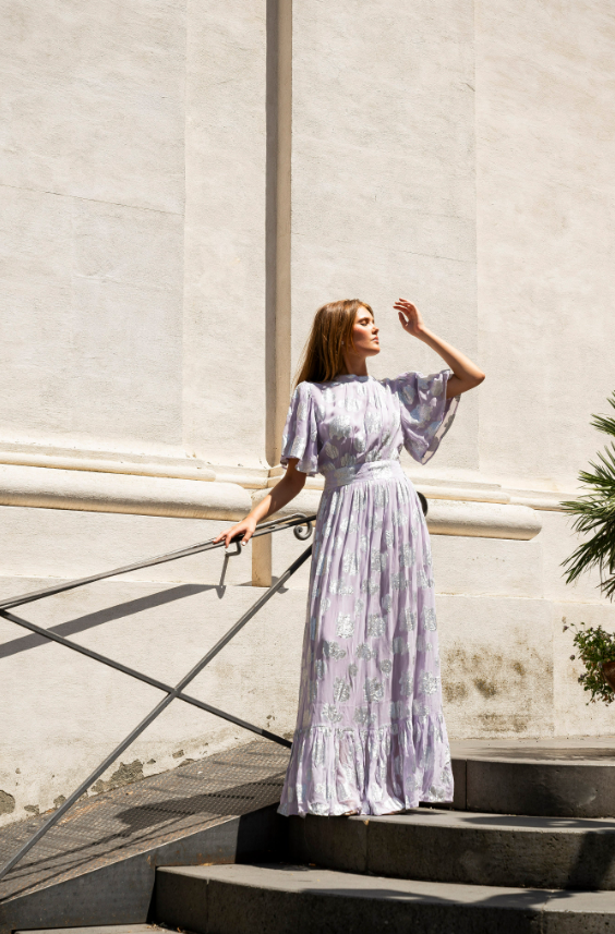 Heena Dress Lavender Luxe