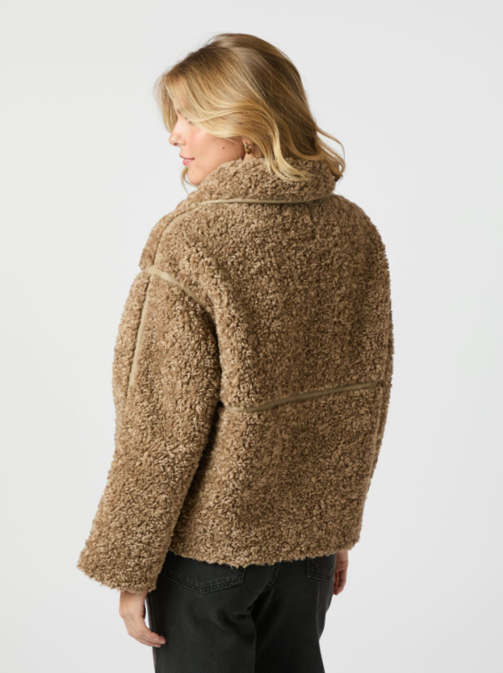 Castor Faux Fur Jacket