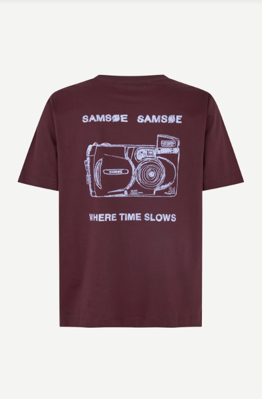 SACAMINO SS T-SHIRT 15276 Fudge Camera