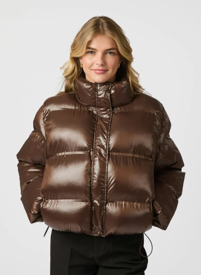 Rhea Shiny Puffer Jacket