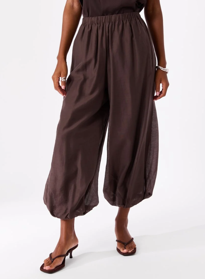 Peach Bukse Chocolate Brown