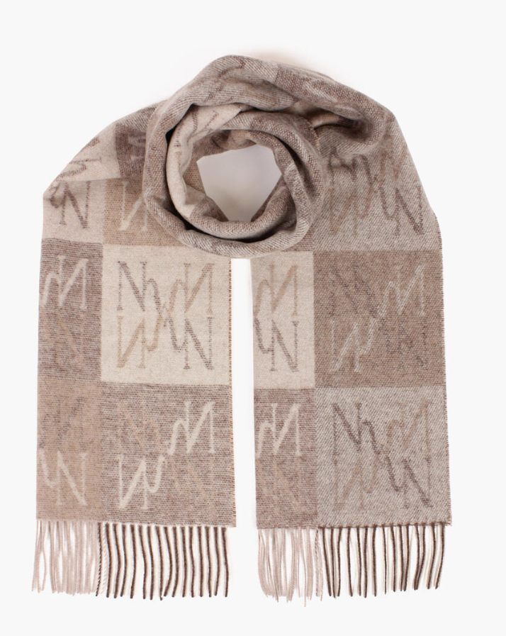 Nohr Sabrina Emblem Lammeullskjerf