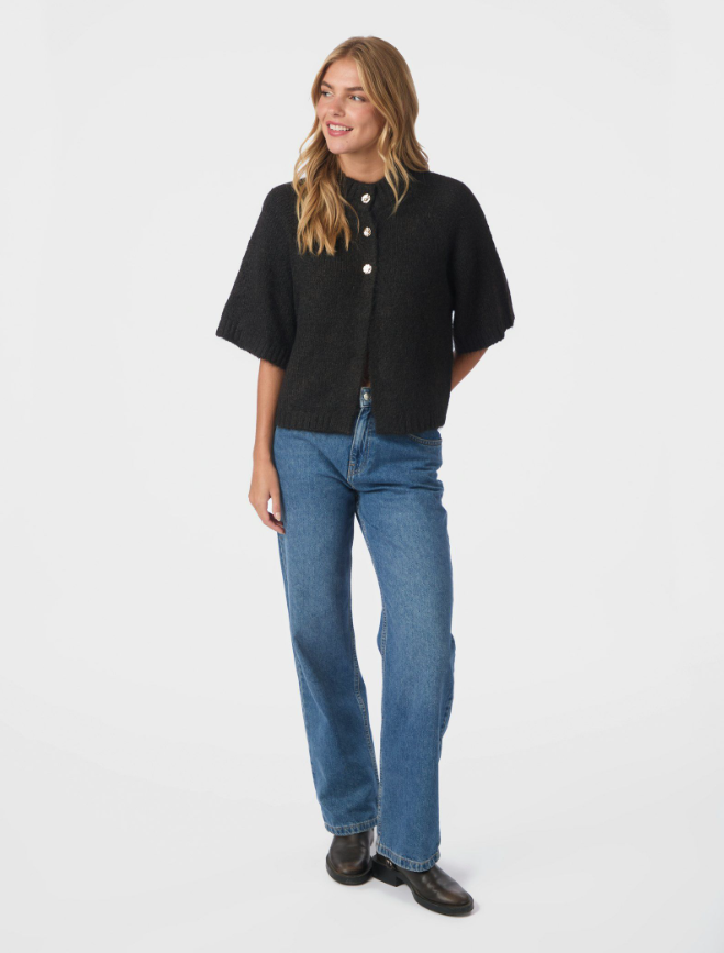 Benuta Fluffy Knit Cardigan