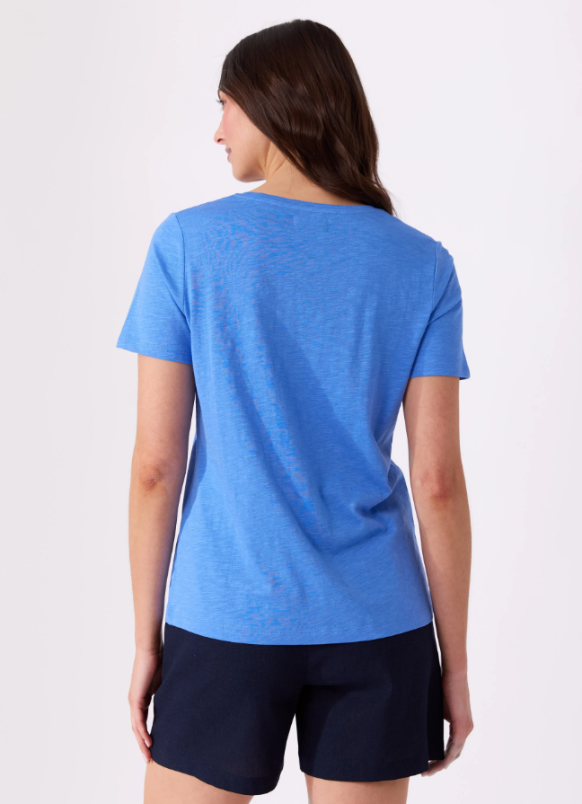 Ava V-Neck T-Shirt Regatta