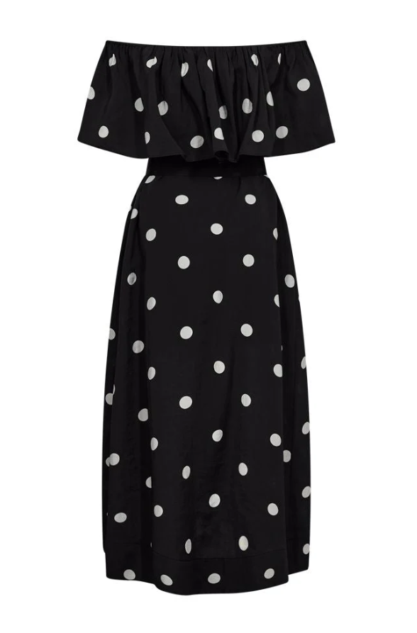 CMfie Dress Black W. Jet