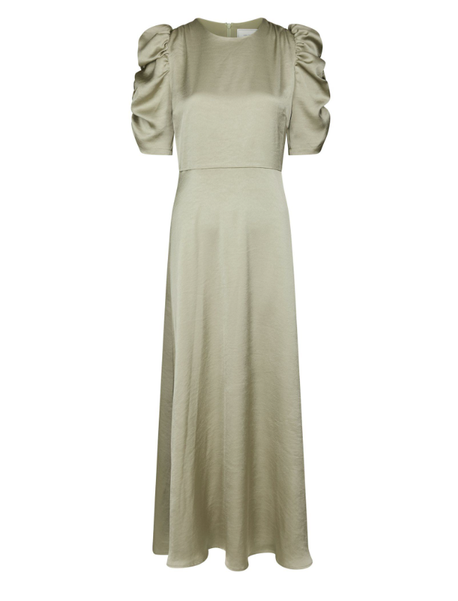 Benuti Solid Dress Light Green