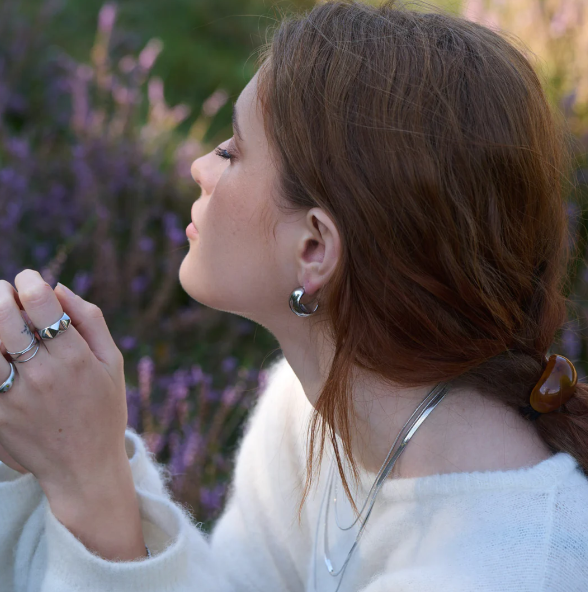 Selena Chunky Stud Earrings