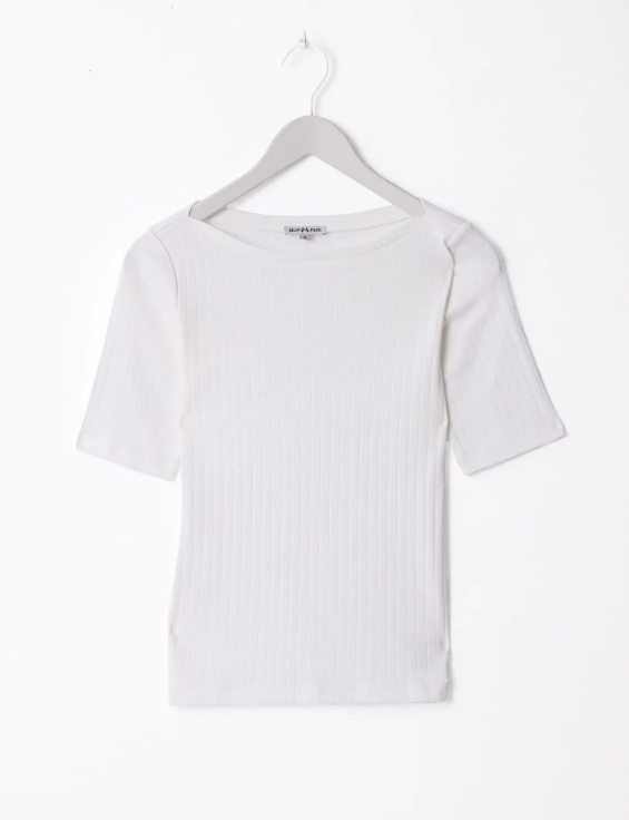 Vilma T-Skjorte Bright White