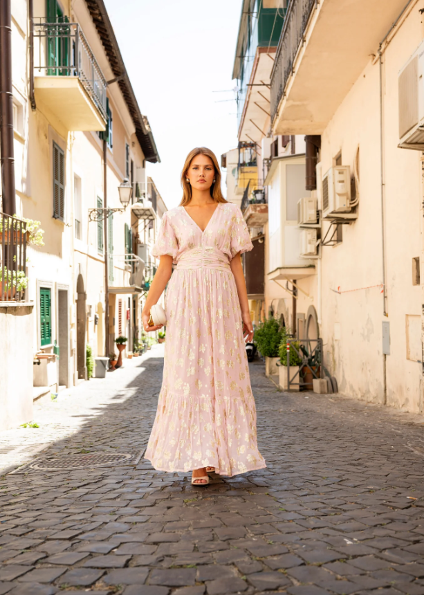 Leonora Dress Blushing Bride