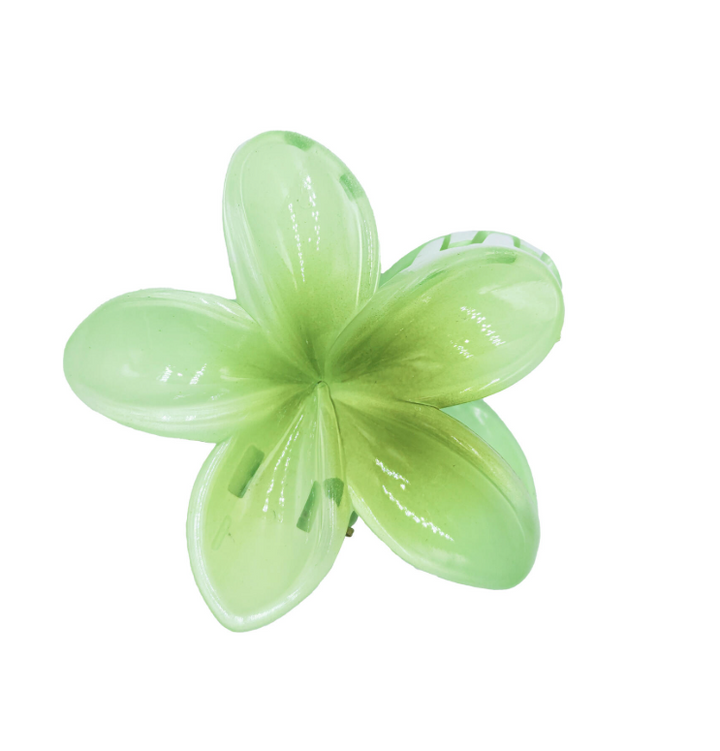 Hårklype Blomst Ensfarget