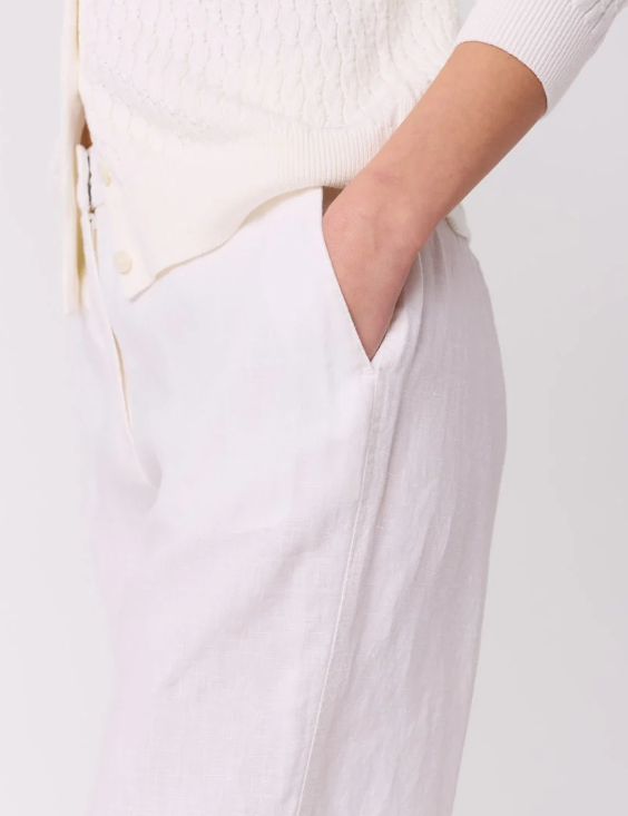 Stina Linbukse Bright White