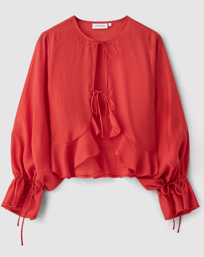 CMMOLLY SHIRT Goji Berry