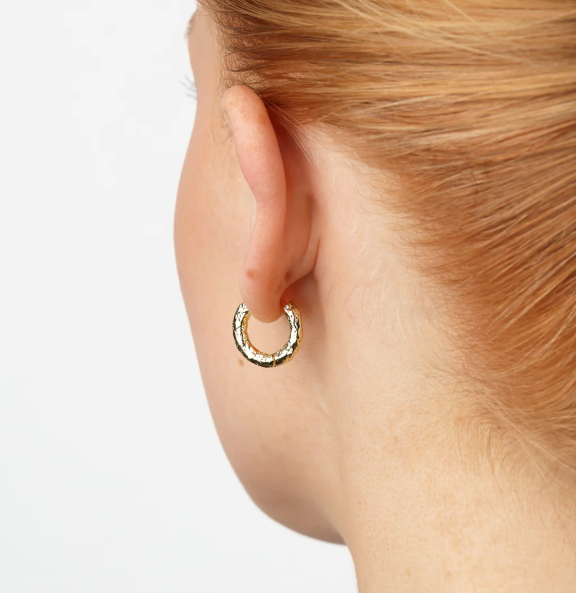 Hildur Organic Hoop Earrings