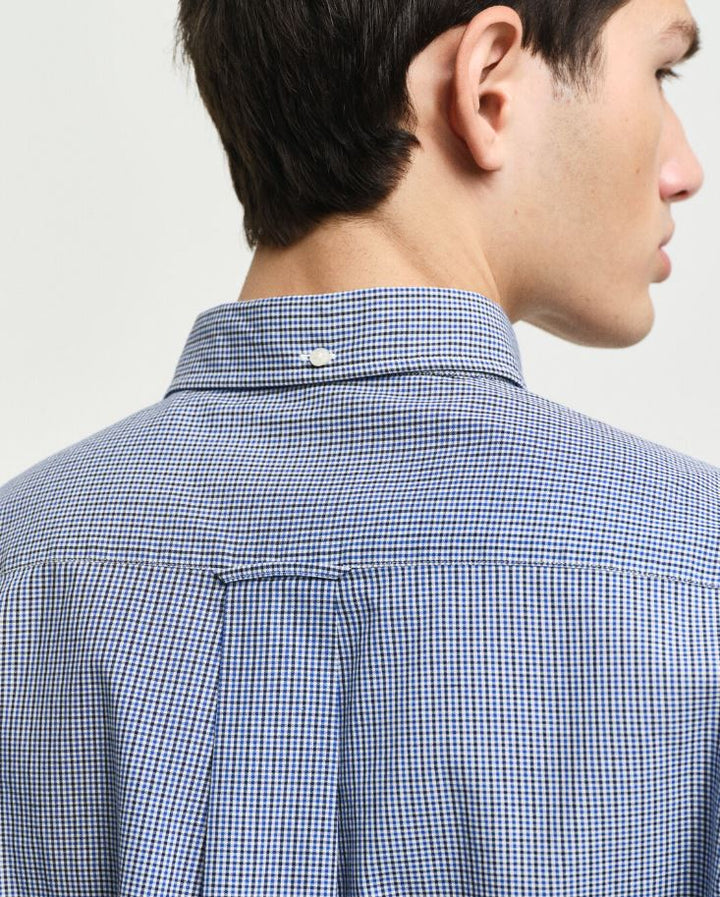 Reg Poplin Micro Gingham Shirt