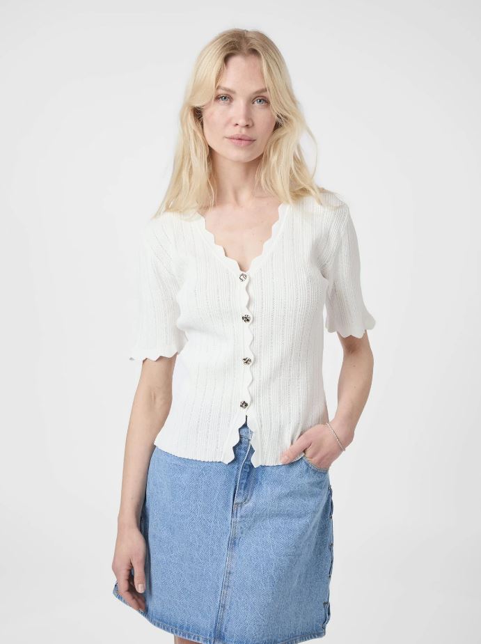 Larifa Stitch Knit Tee