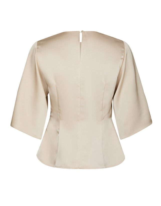 Remana Heavy Sateen Blouse