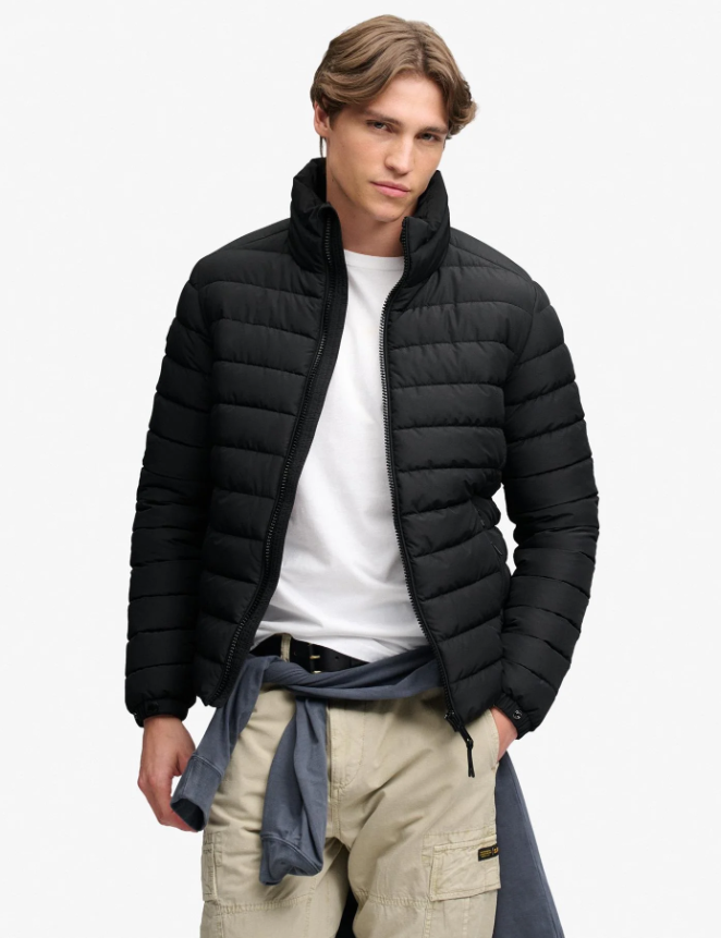 Fuji Midweight Padded Jkt Jet Black