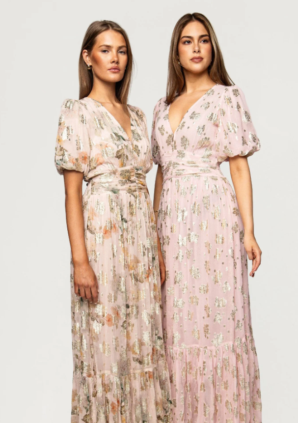 Heena Dress Shimmering Garden