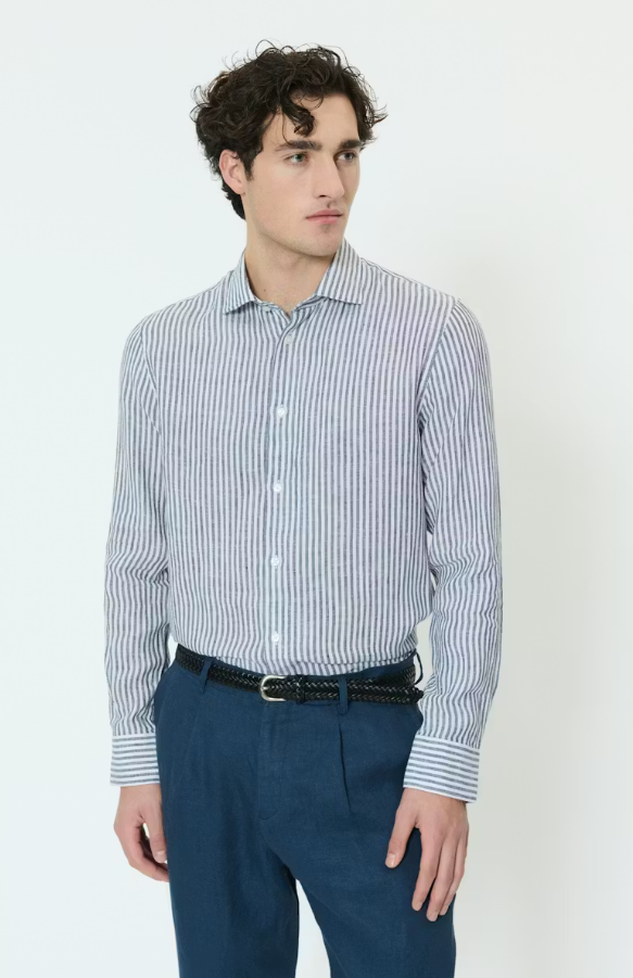 MAmarc Short Shirt Dark Navy