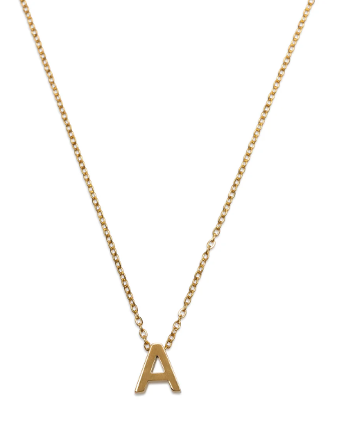 Viola Letter Necklace A