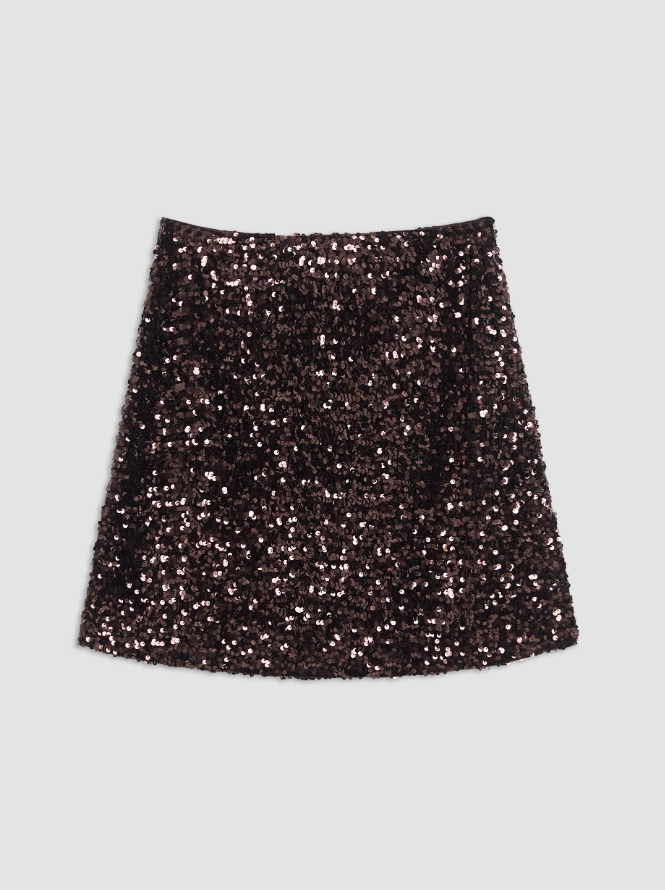 Amabell Skjørt Chocolate Brown