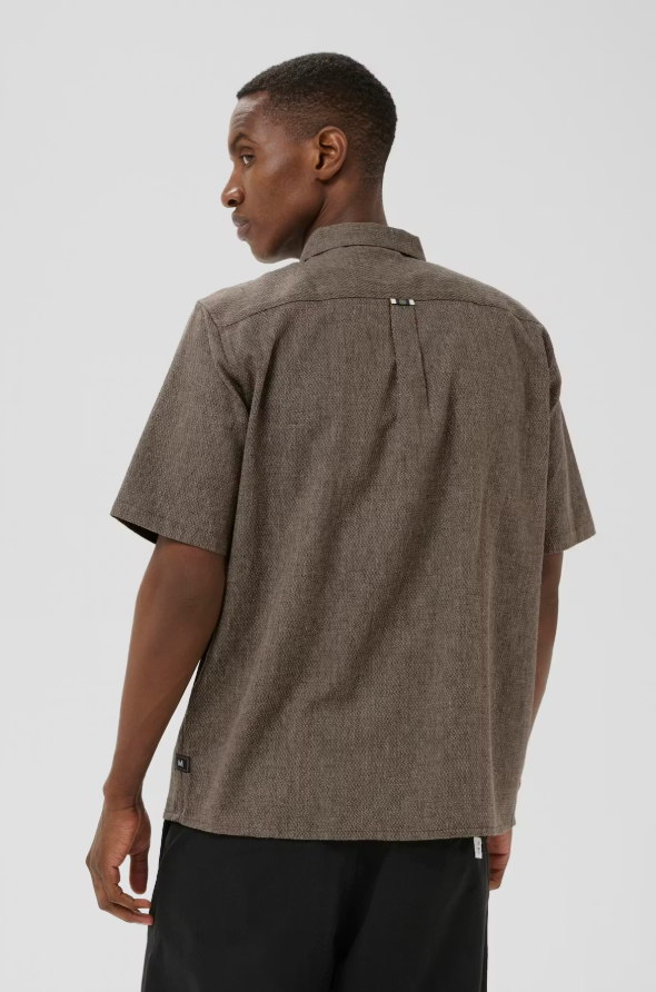MAFlint Heritage Shirt Chocolate Brown