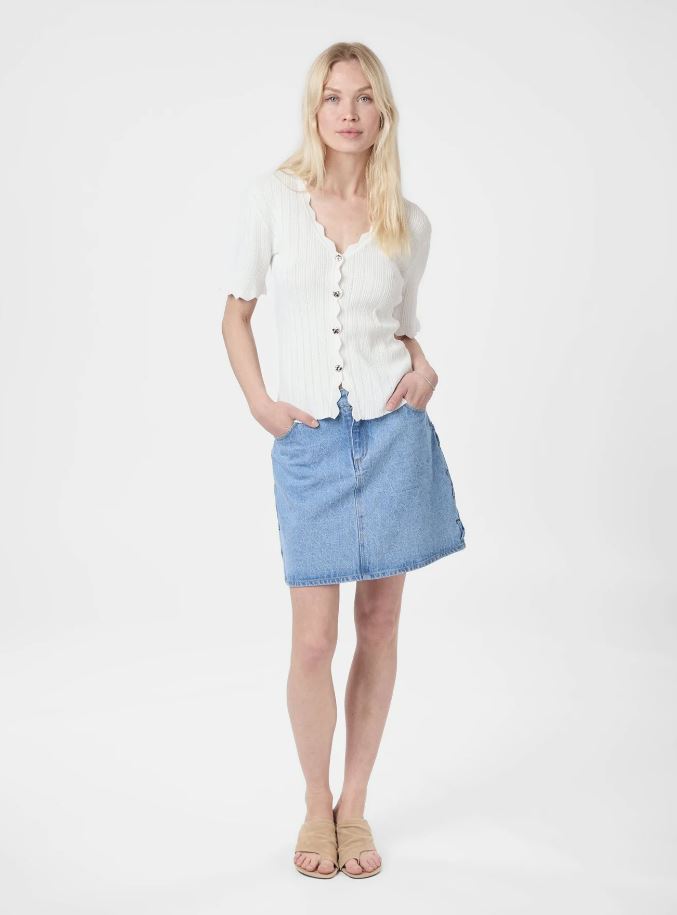 Larifa Stitch Knit Tee