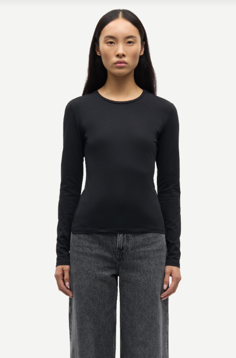 Saesme Ls T-Shirt 16122 Black